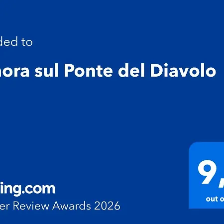 Dimora Sul Ponte Del Diavolo Lägenhet *